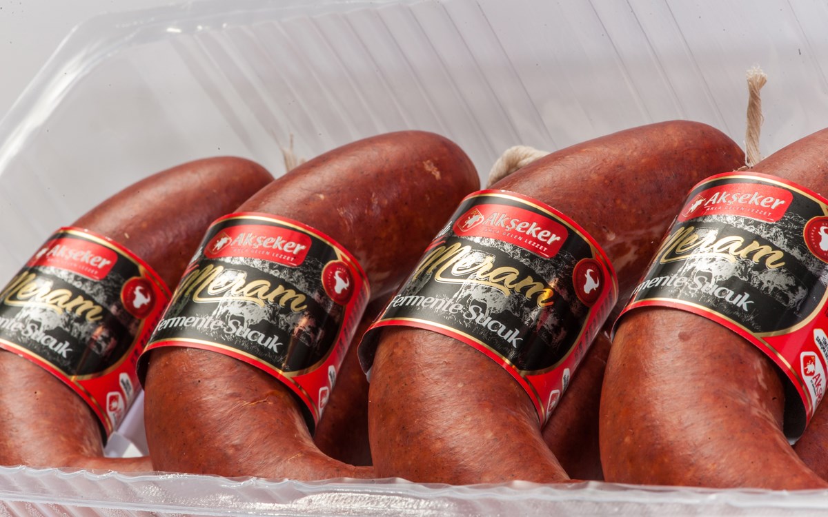 Akşeker Meram Fermented Coil Soudjouk